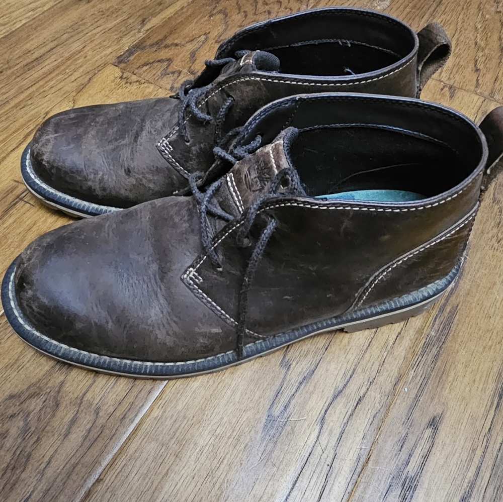 Mens timberland boots sz 8